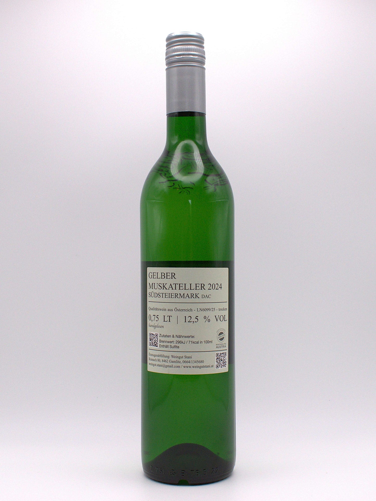 GELBER MUSKATELLER Südsteiermark DAC 2024 - Weingut Stani - €8.50