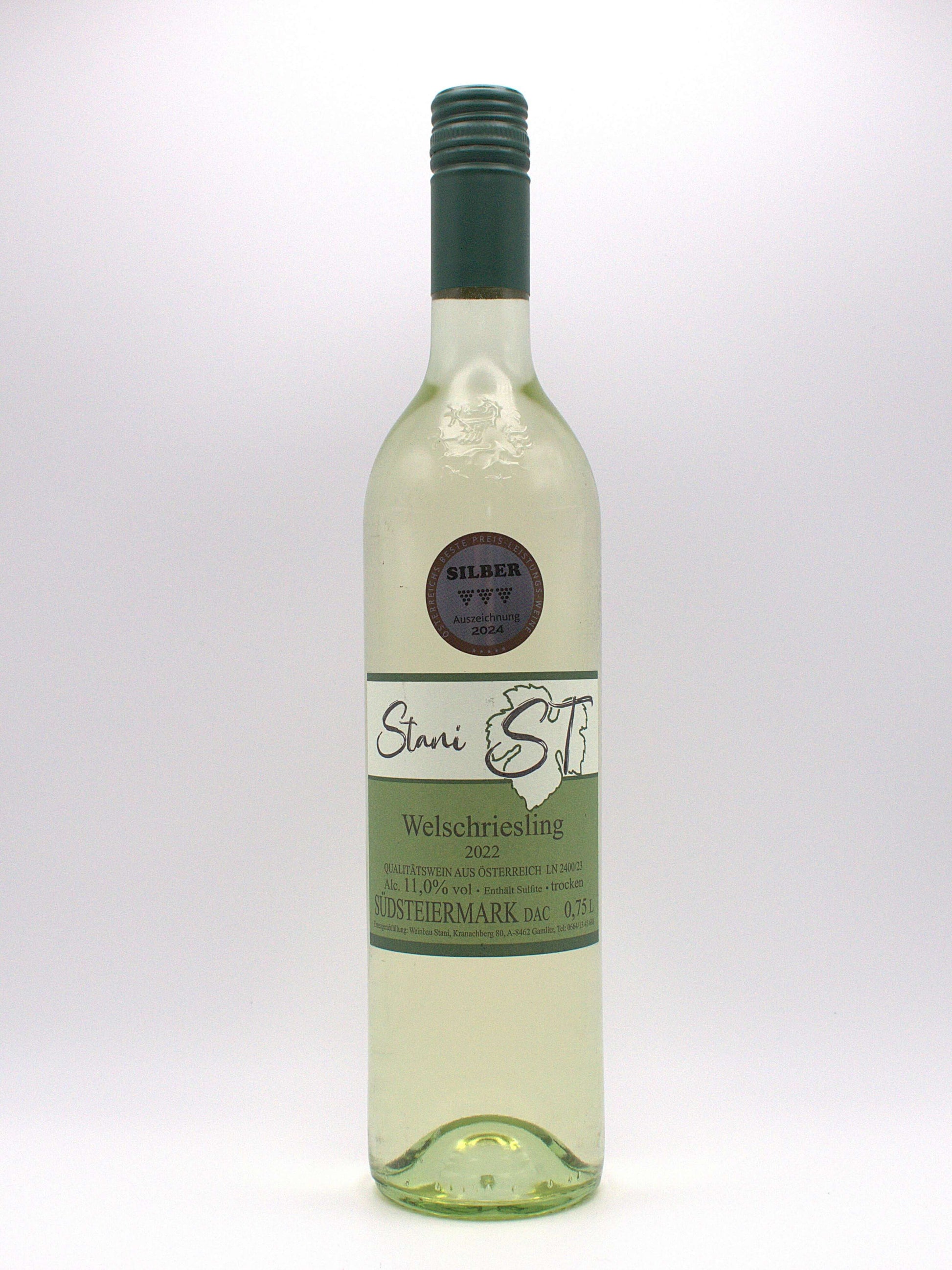 WELSCHRIESLING Südsteiermark 2022 - Weingut Stani - €7.00