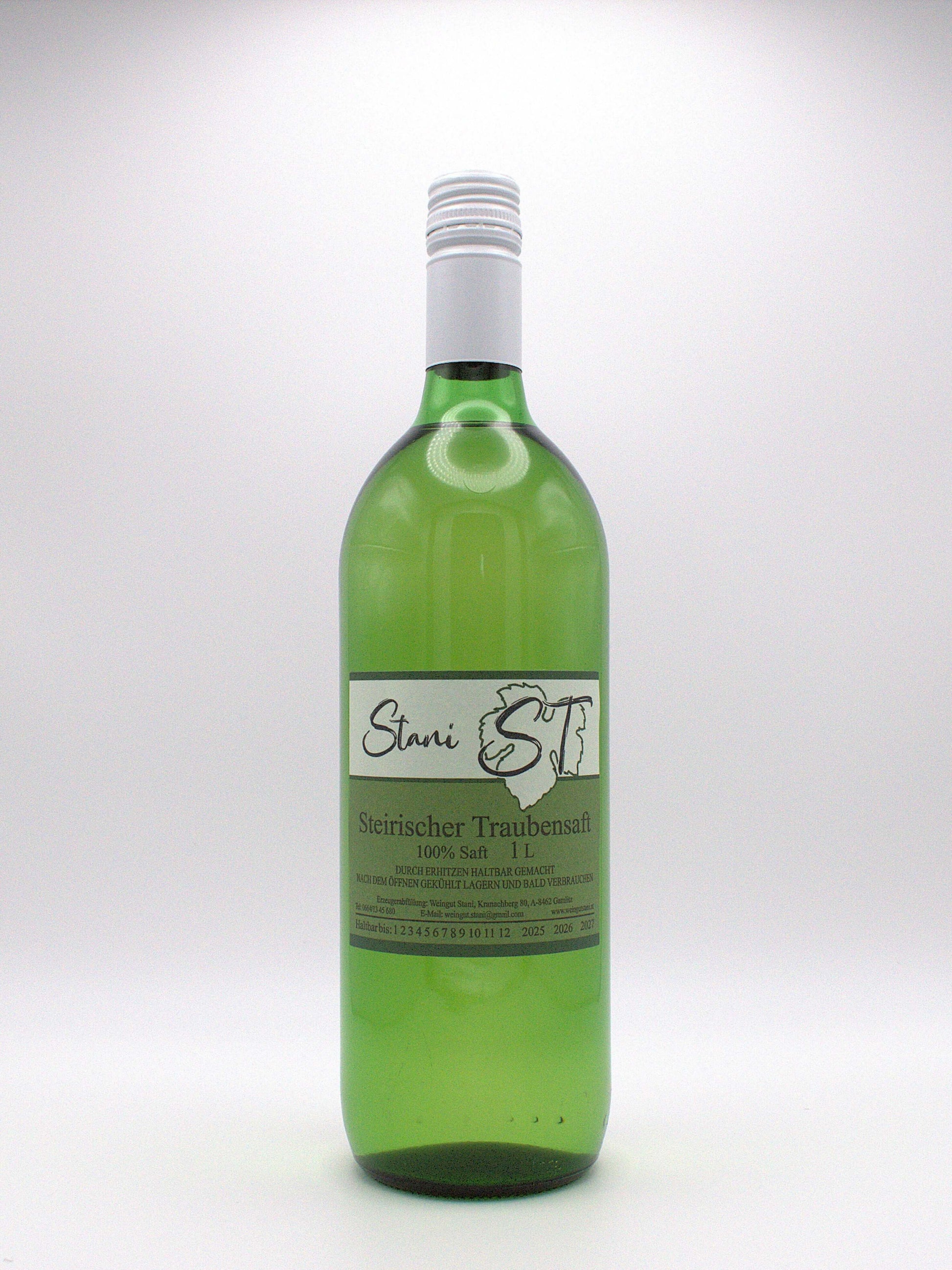 Weißer TRAUBENSAFT - Weingut Stani - €4.50