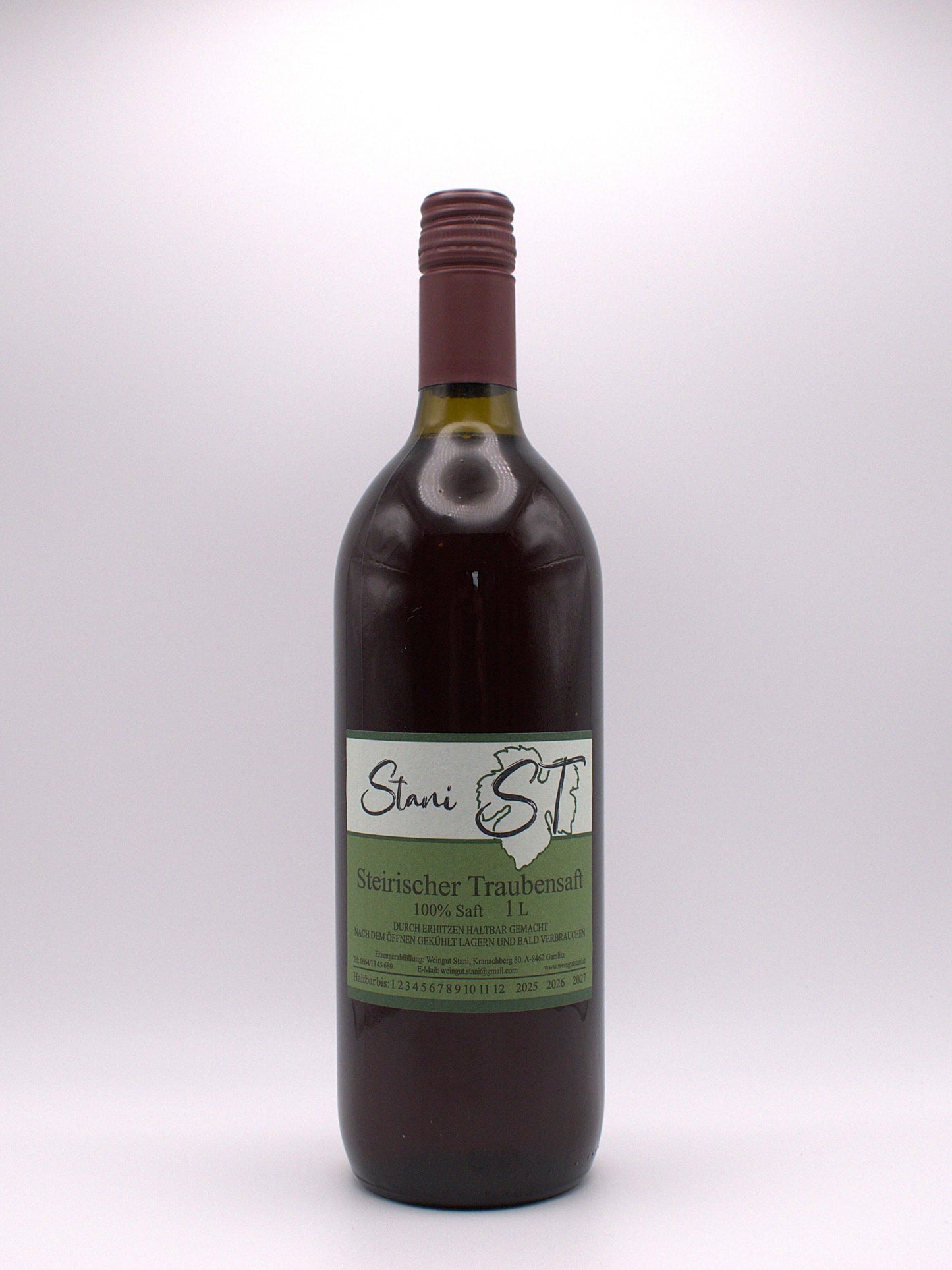 Roter TRAUBENSAFT - Weingut Stani - €4.50