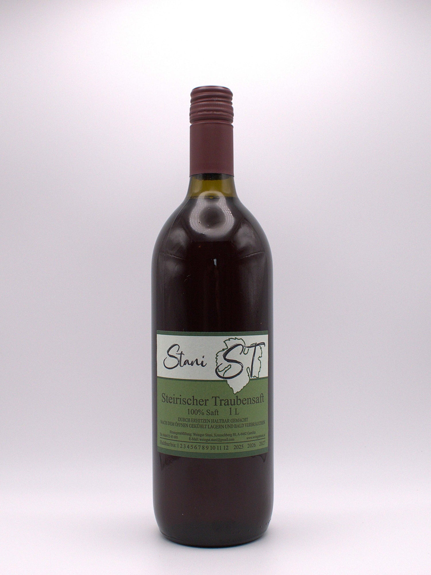 Roter TRAUBENSAFT - Weingut Stani - €4.50