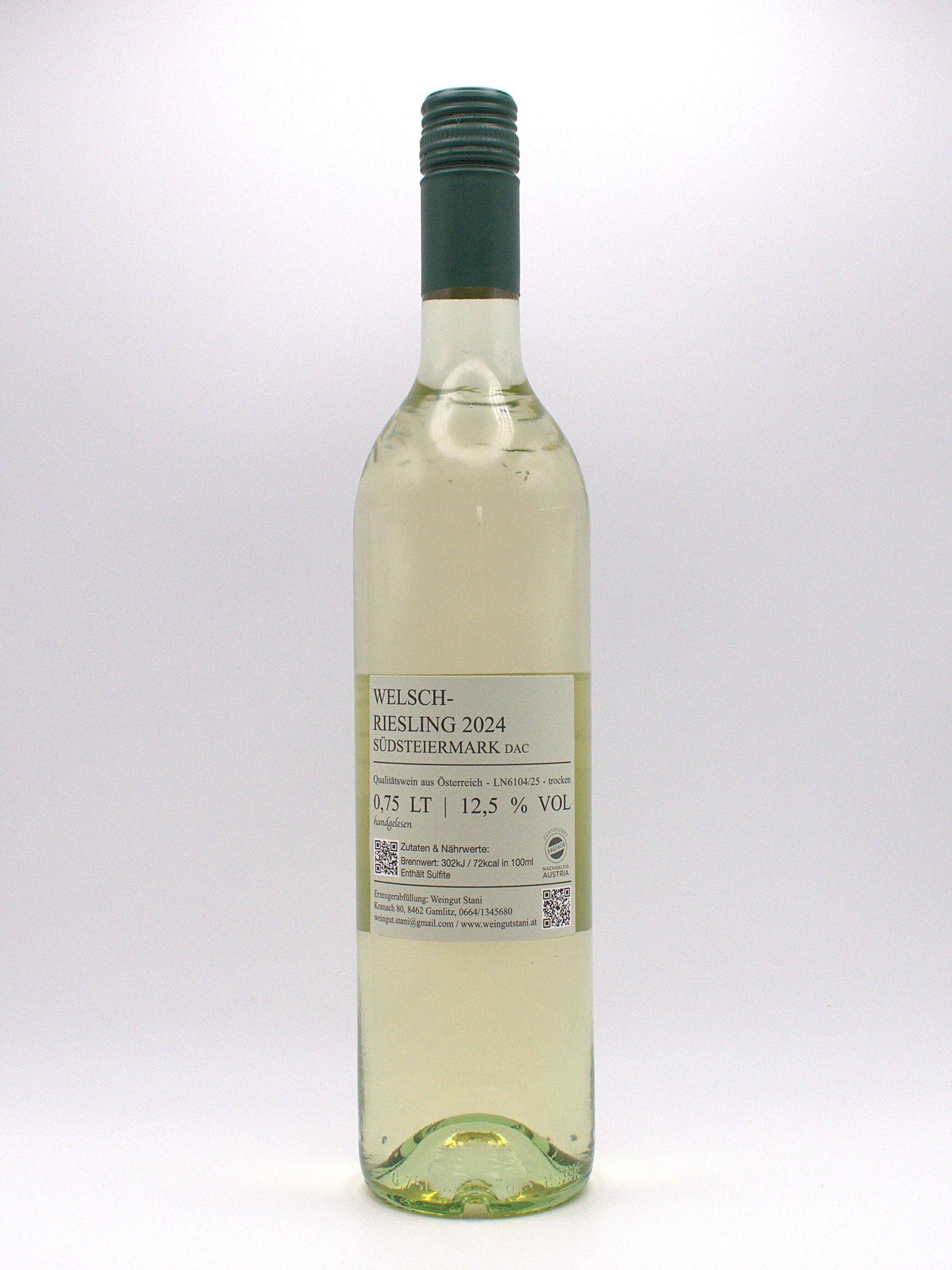 WELSCHRIESLING Südsteiermark DAC 2024 - Weingut Stani - €7.50